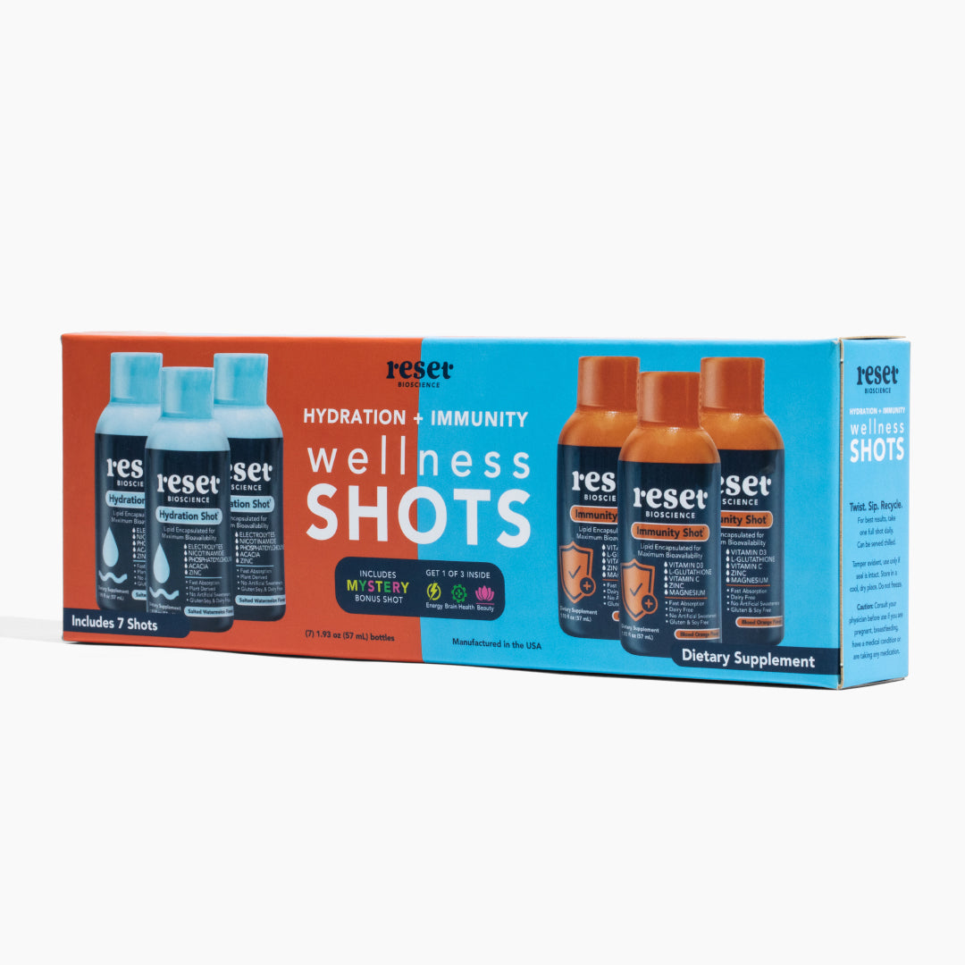 RESET Hydration + Immunity Wellness Shots Duo Pack